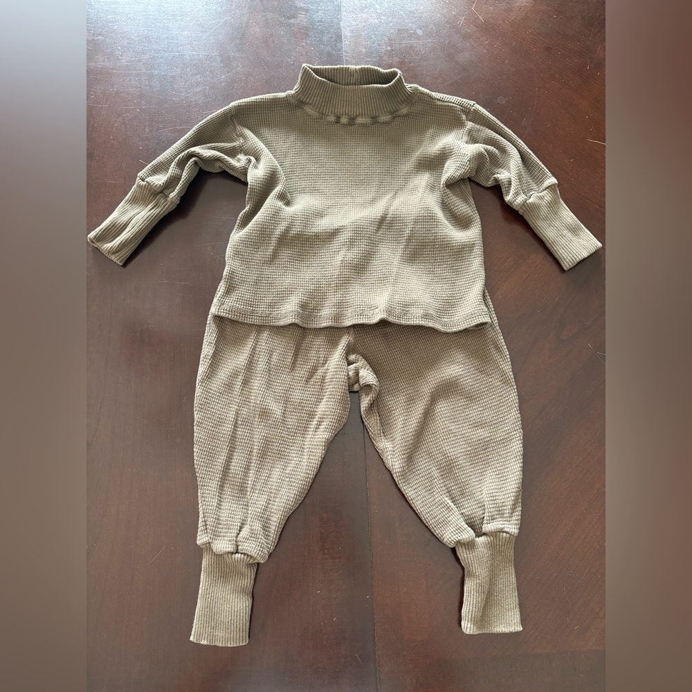 Cotton Caboodle Waffle Knit Set